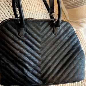 Large black purse